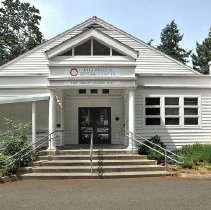 South Park center, parking lot side, 2016